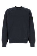 Navy Blue Crew Neck Sweatshirt 1