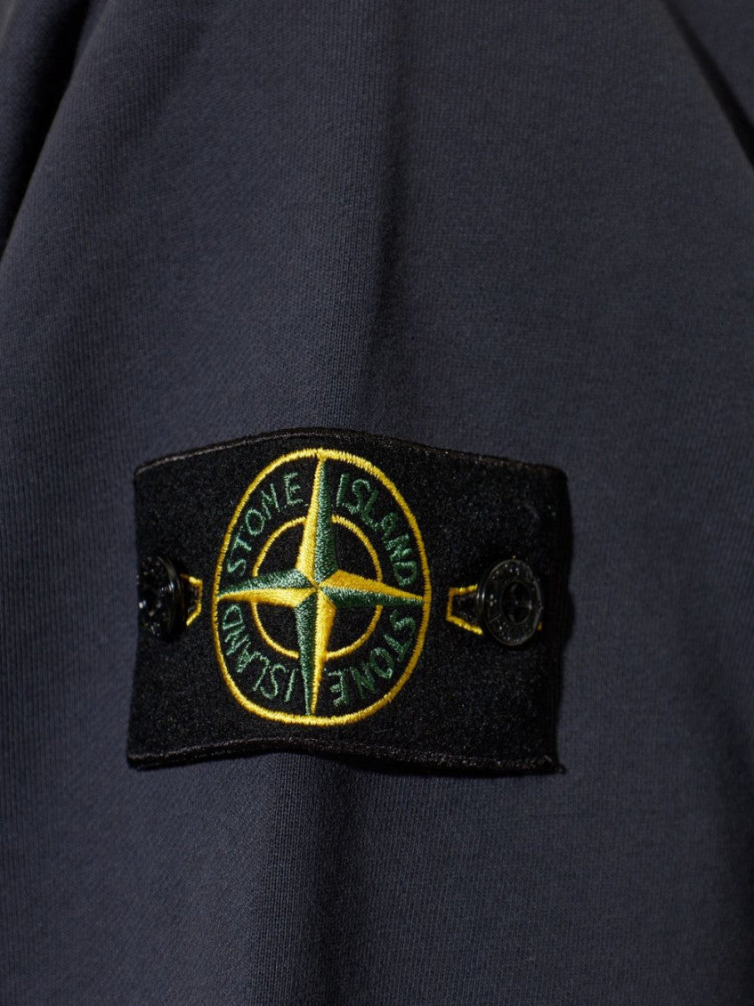 Navy Blue Crew Neck Sweatshirt 3