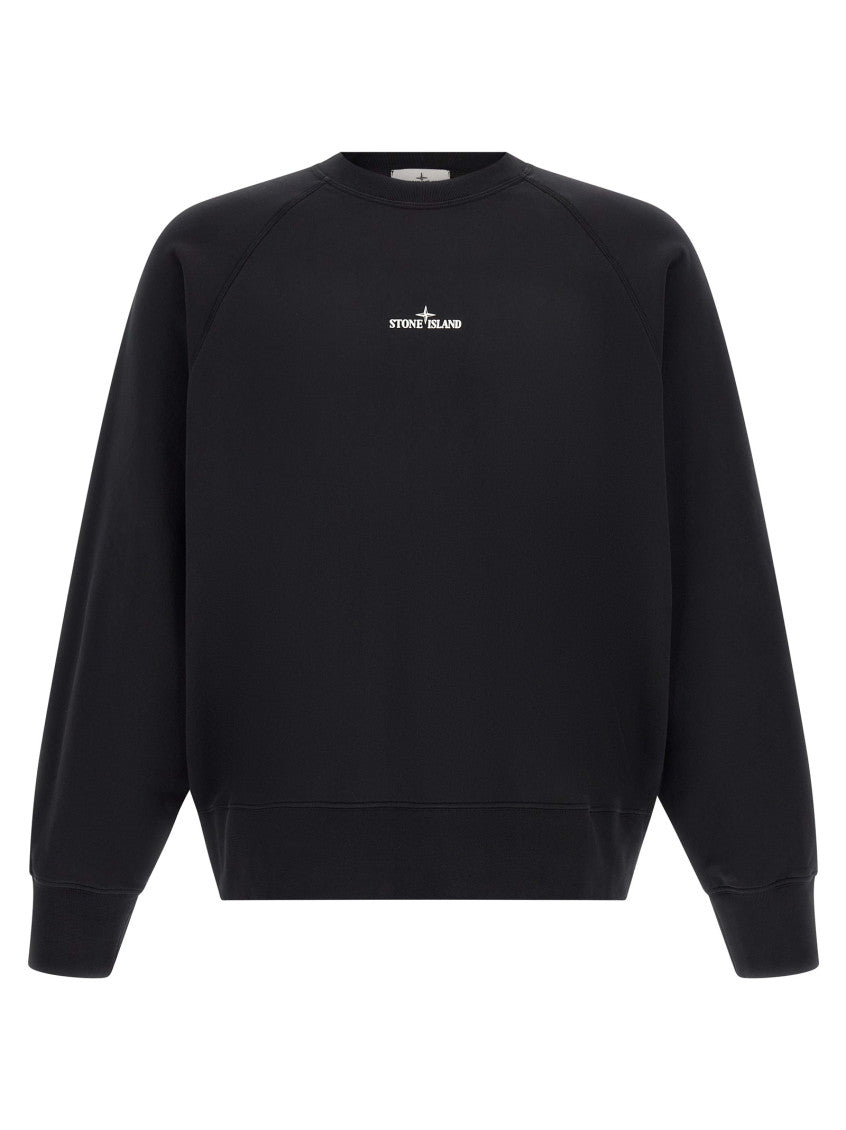 Black Crew Neck Sweatshirt 1