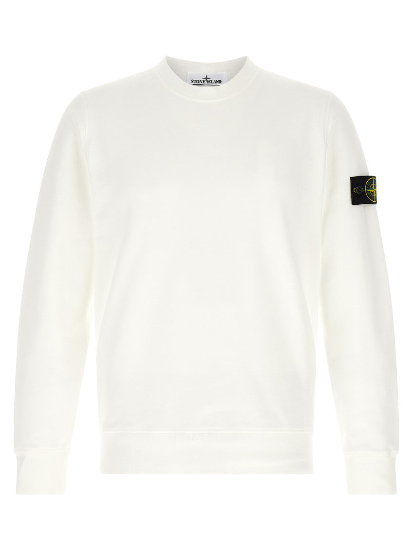 White Crew Neck Sweatshirt 1