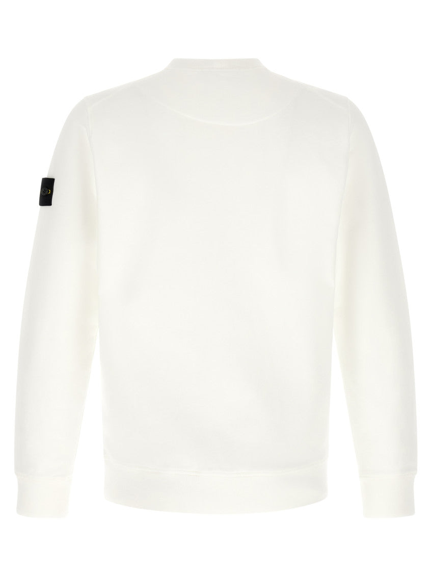 White Crew Neck Sweatshirt 2