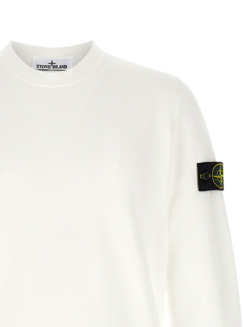 White Crew Neck Sweatshirt 3