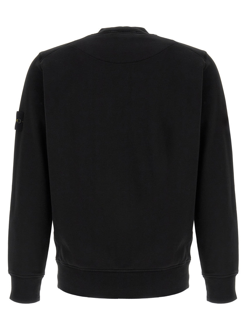 Black 'Cotton' Sweatshirt 2