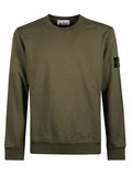 Green Crew Neck Sweatshirt 1