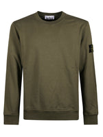 Green Crew Neck Sweatshirt 1