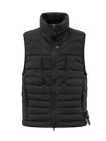 Black Quilted None Jacket 1