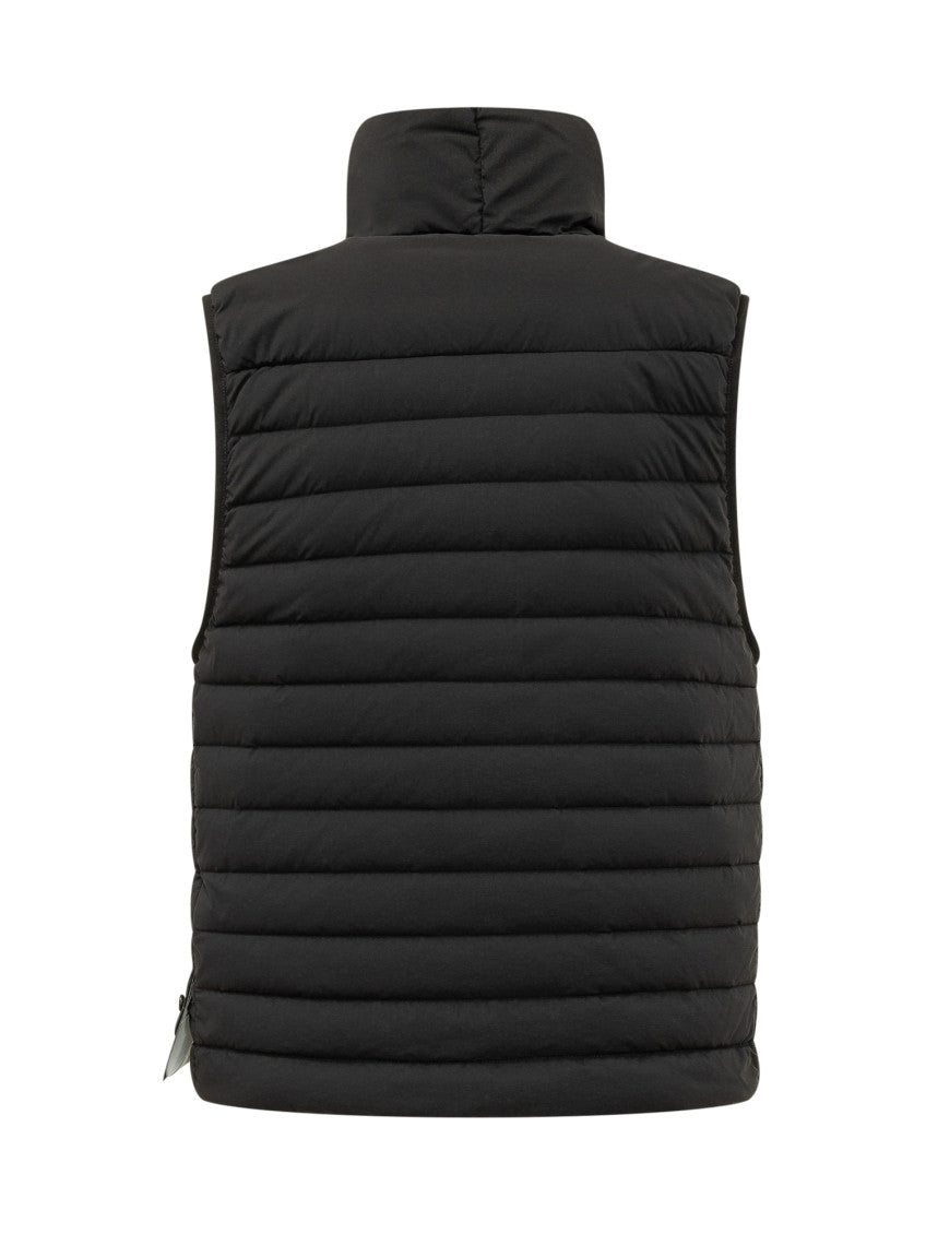 Black Quilted None Jacket 3