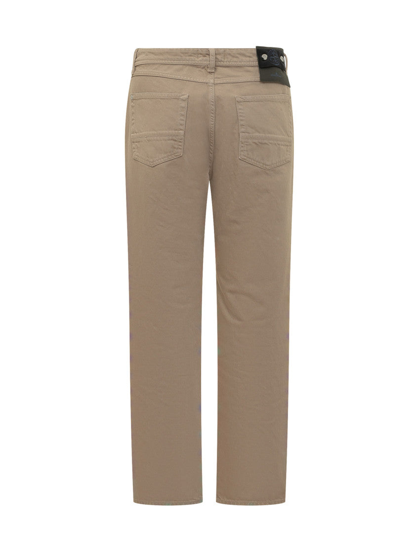 Light Brown Straight Jeans 2