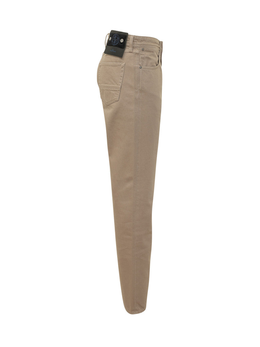 Light Brown Straight Jeans 3