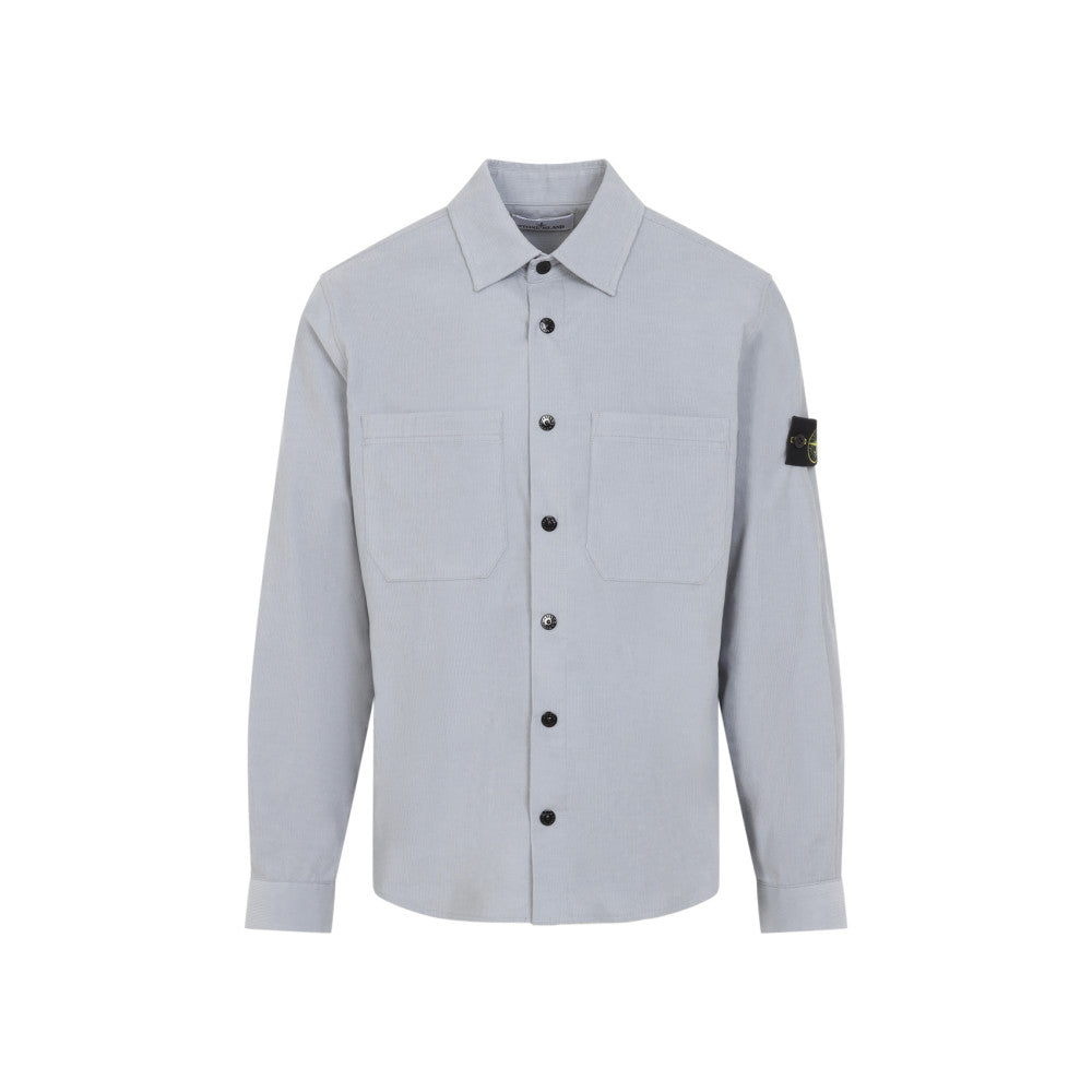 Light Grey Regular Overshirt 1