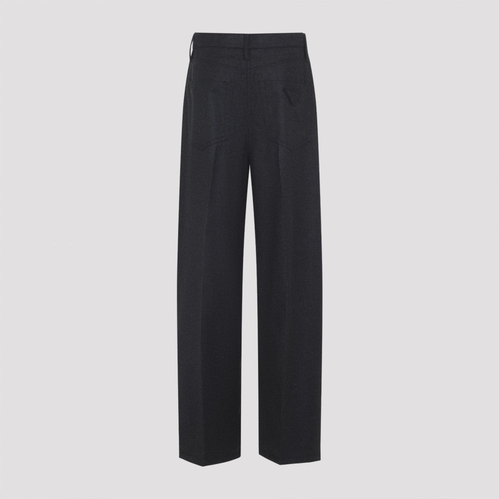 Anthracite Grey Wool Pants 4