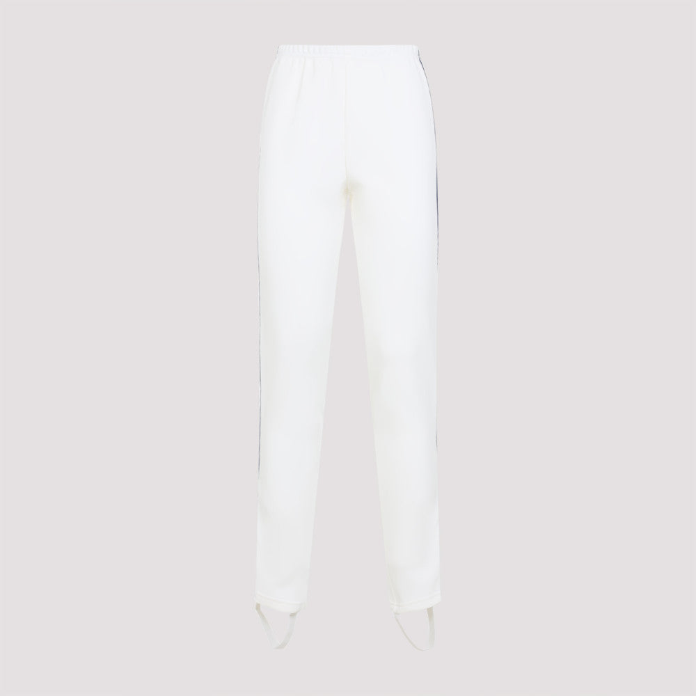 White Slim-fit Cotton Trouser 2