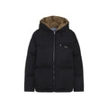 Black Logo Hood Jacket 1