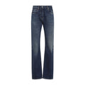 Blue Straight Jeans 1