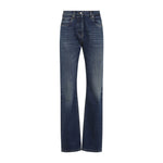 Blue Straight Jeans 1