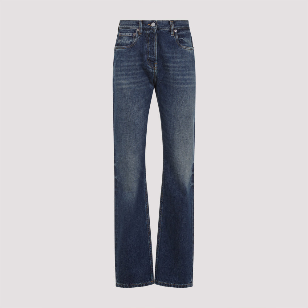 Blue Straight Jeans 3