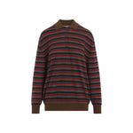 Multicolor Stripes Shirt Collar Polo 1