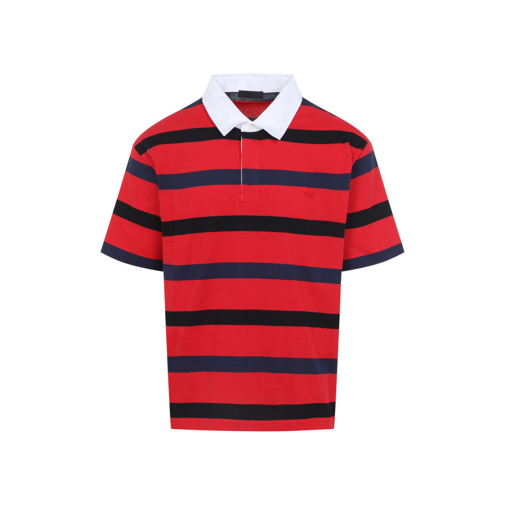 Red Stripes Logo Polo 1
