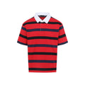 Red Stripes Logo Polo 1