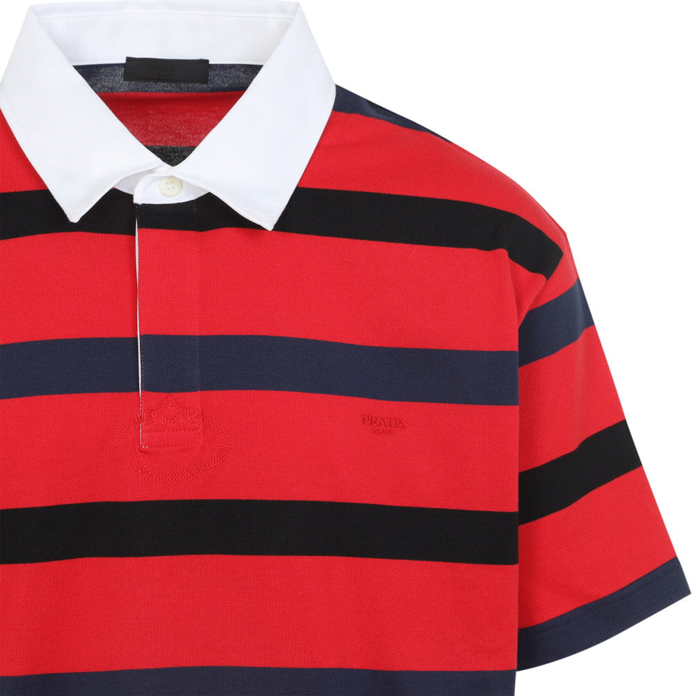 Red Stripes Logo Polo 3