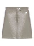 Beige Logo Skirt 1