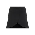 Black Twill Mini Skirt 1