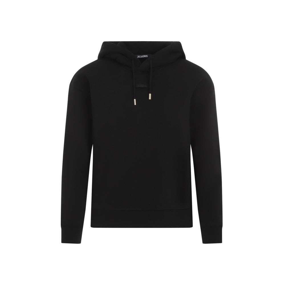 Black Le Hoodie Gros Grain 1