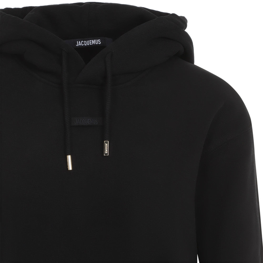 Black Le Hoodie Gros Grain 5