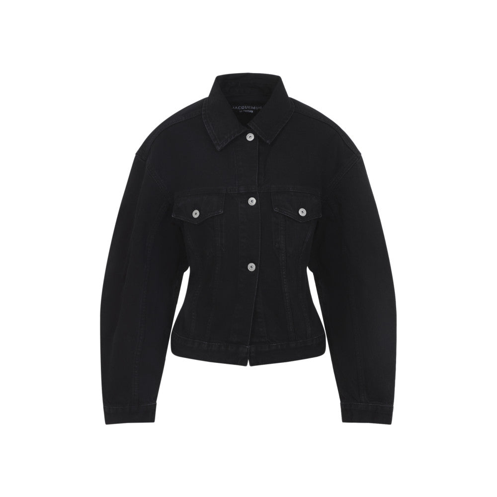 Black Solid Jacket 1