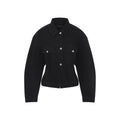 Black Solid Jacket 1