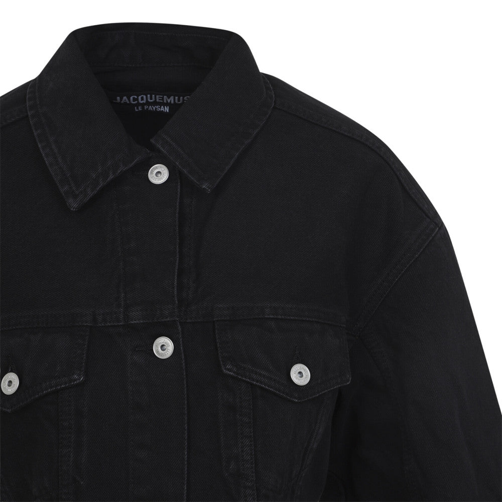 Black Solid Jacket 3
