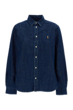 Dark Blue Regular Logo Shirt 1