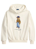 White Graphic Hood Sweatshirt 1