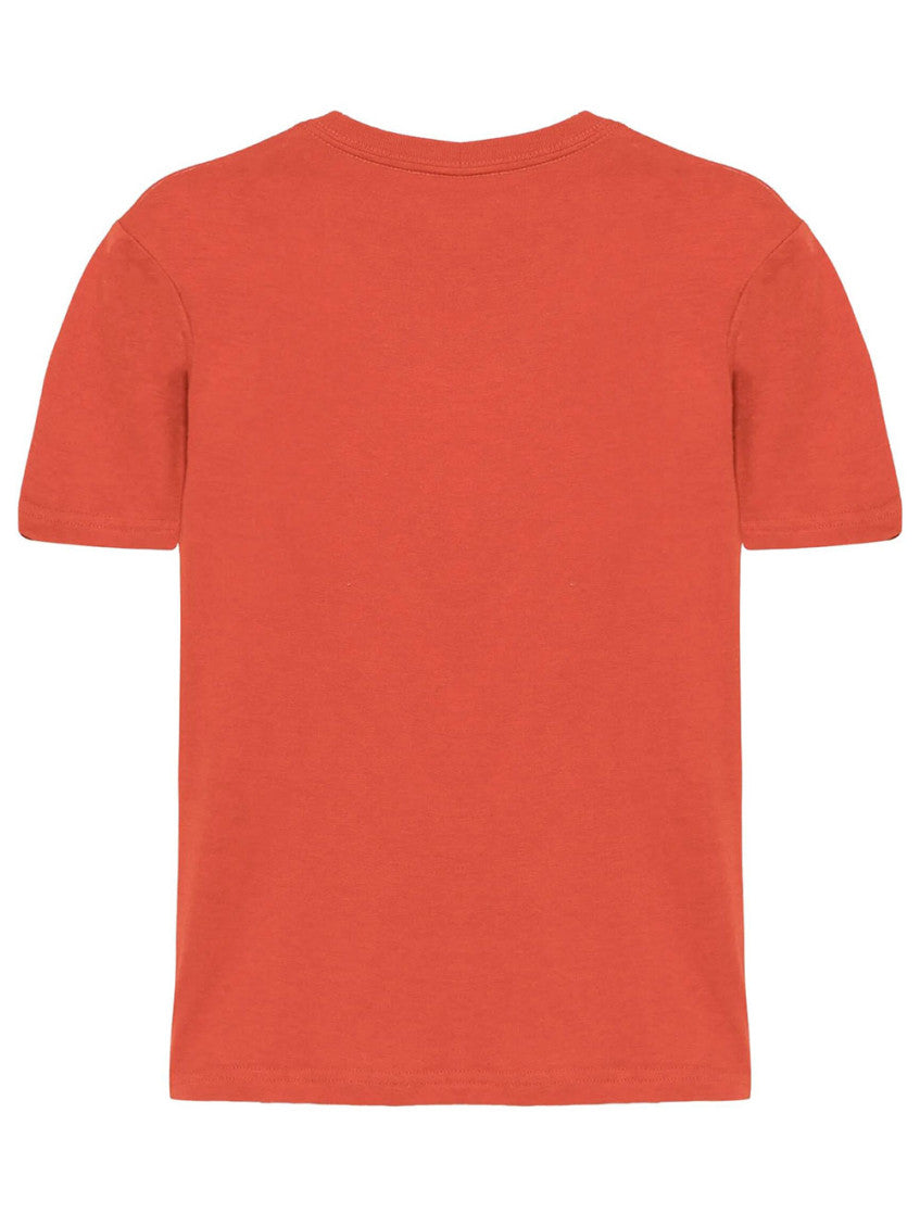 Boys Orange Graphic T-Shirt 2
