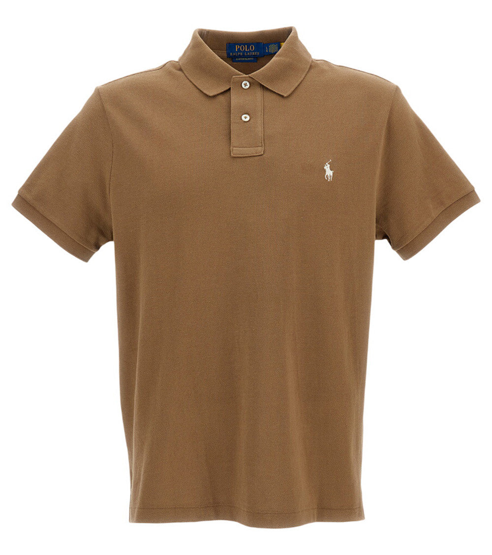 Brown Shirt Collar Polo 1