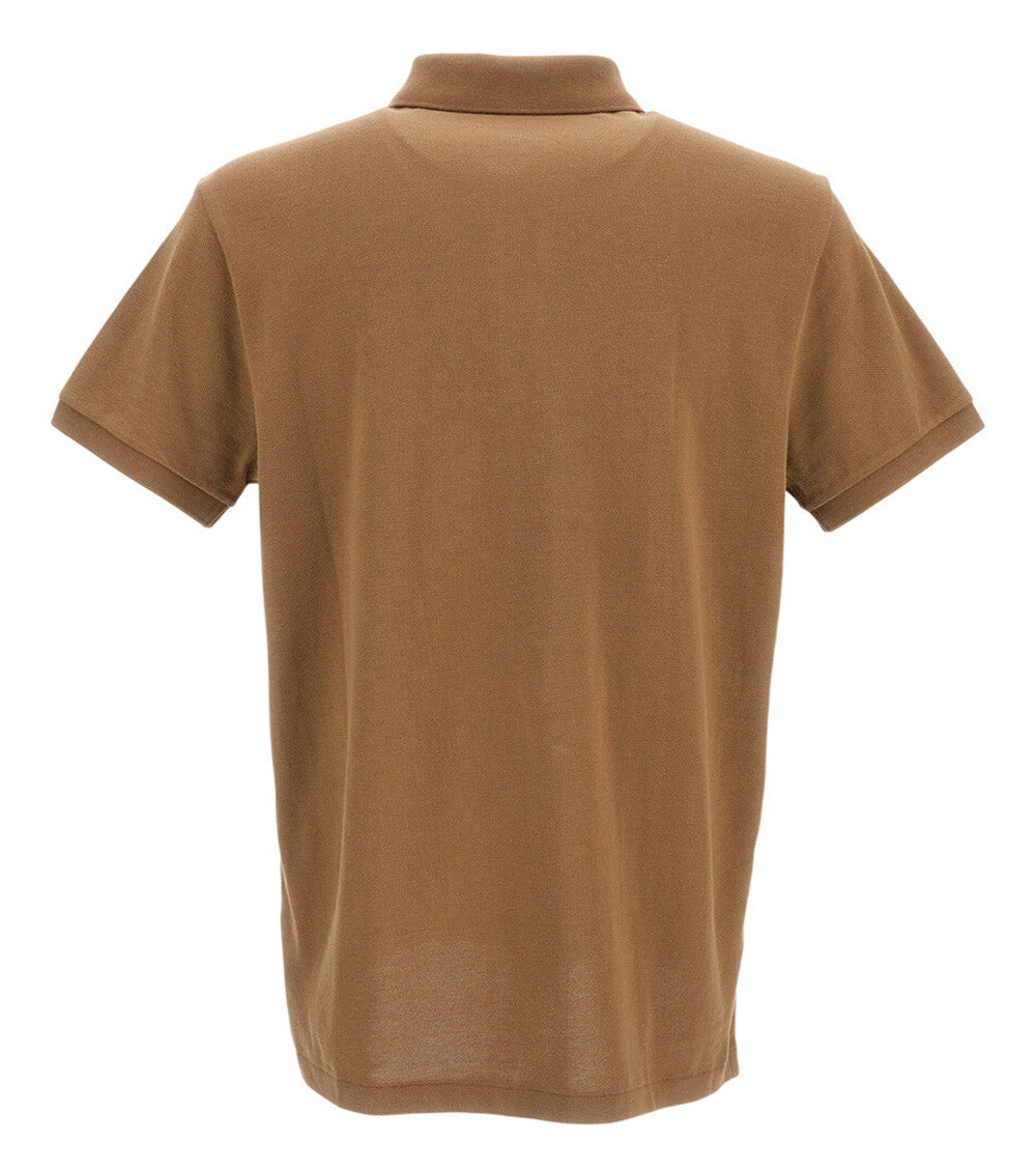 Brown Shirt Collar Polo 2