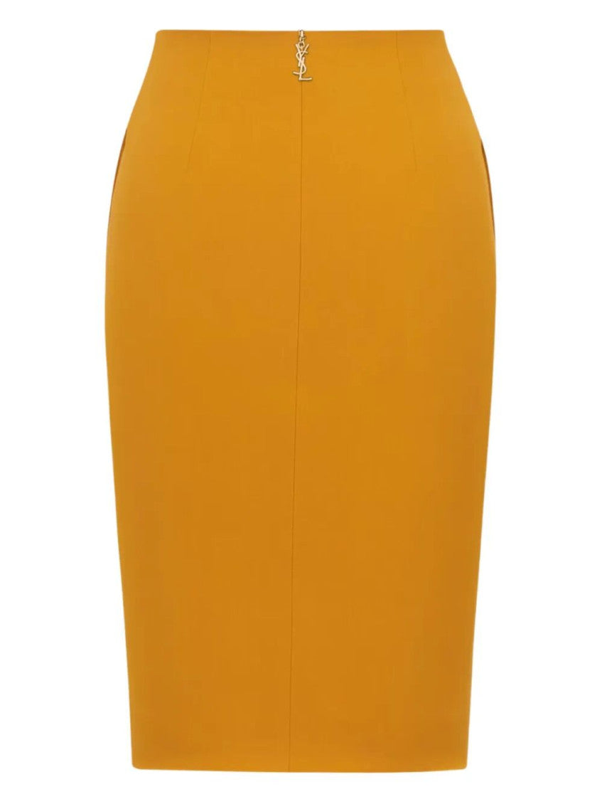 Yellow High-rise Skirt 2