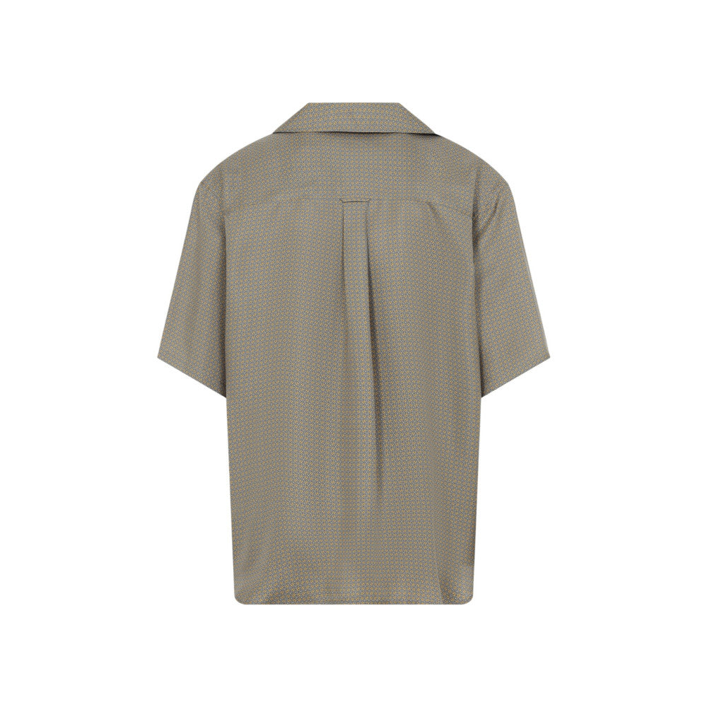 Green Regular Geometric Shirt 2