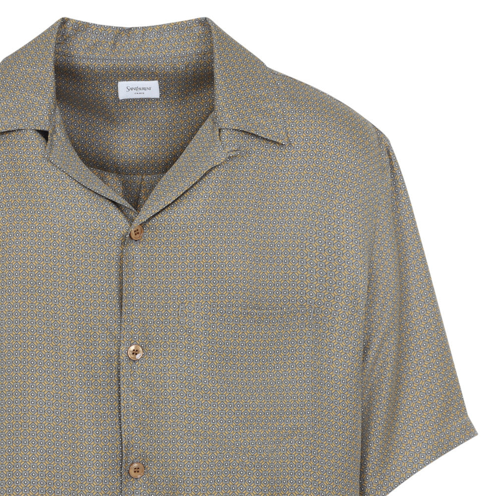 Green Regular Geometric Shirt 3