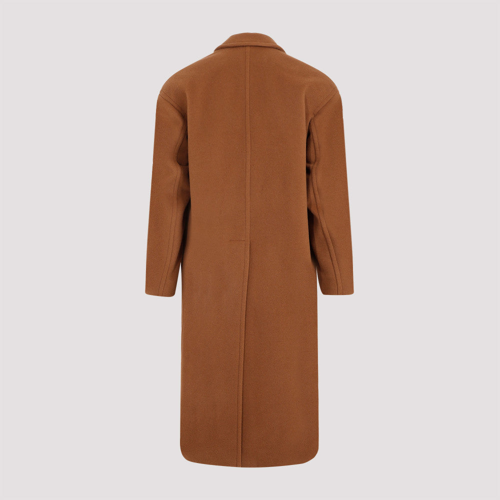 Brown Wool Coat 4