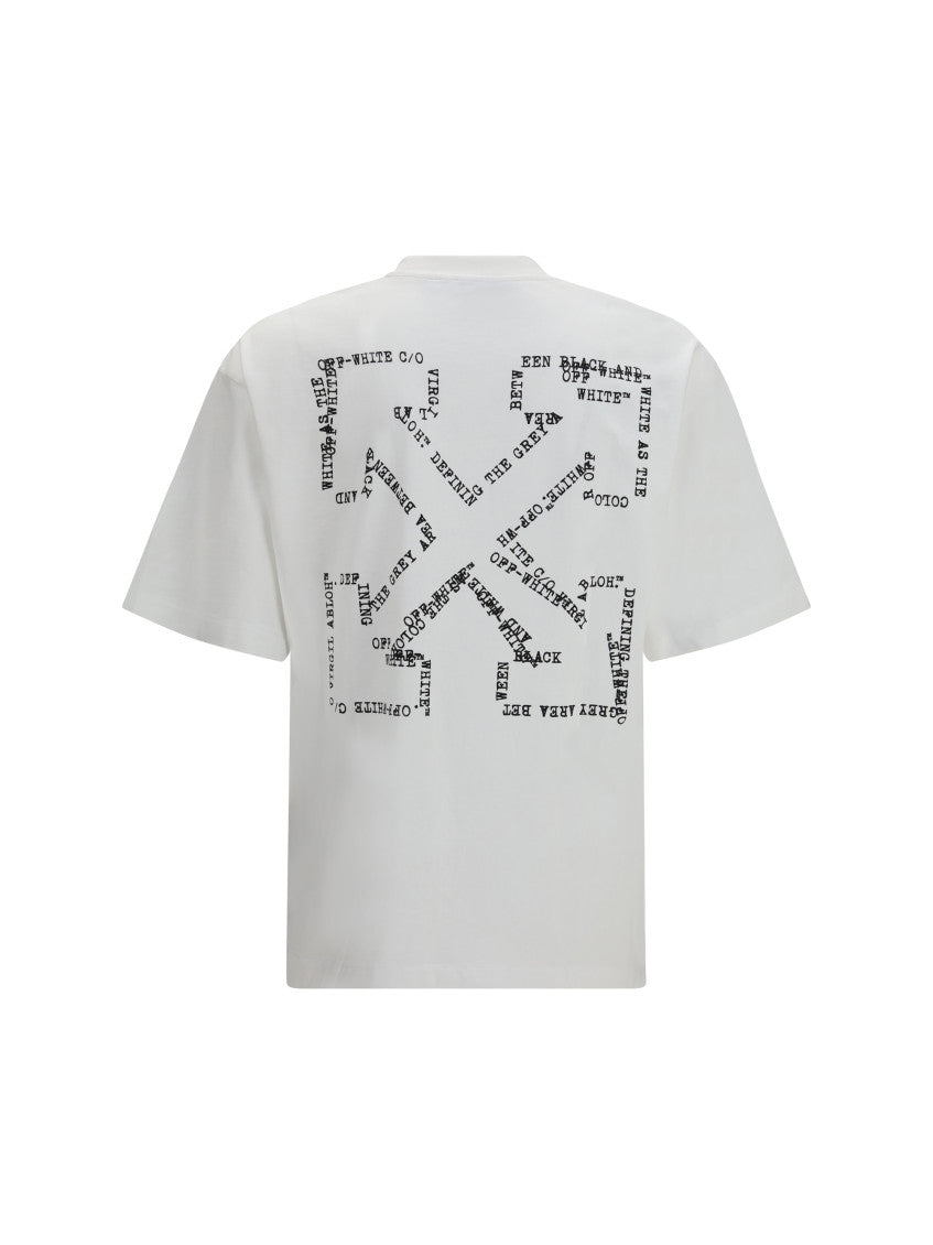 White Crew Neck T-Shirt 2