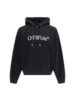 Black Relaxed Logo Hoodie 1