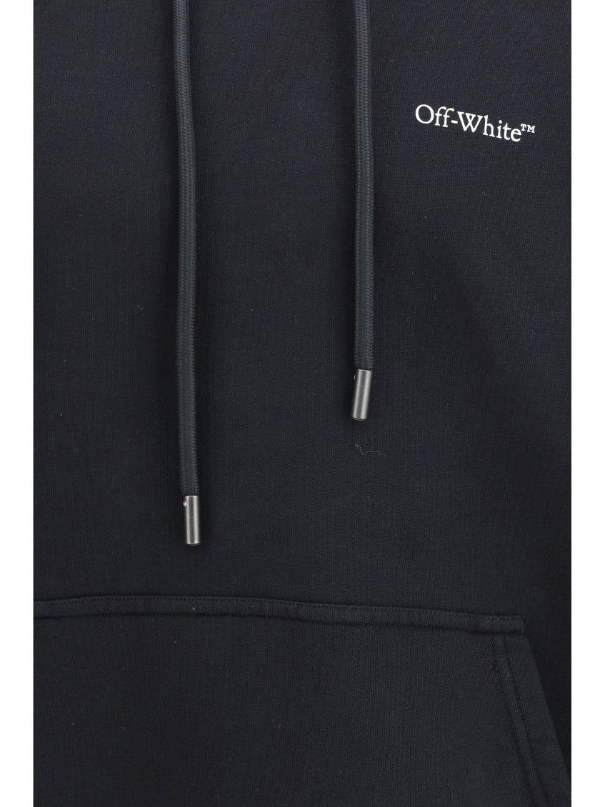 Black Relaxed Logo Hoodie 3