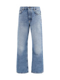 Blue Mid Rise Jeans 1