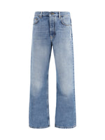 Blue Mid Rise Jeans 1