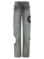 Grey 'Spray New Meteor' jeans 1