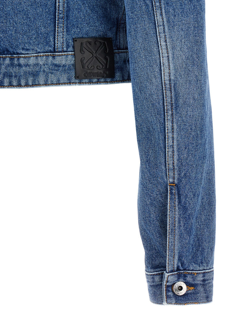 Blue Cargo Crop jacket 4
