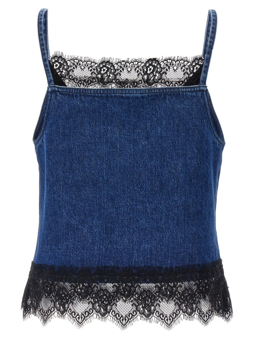 Blue Lace 20's Slip Top 2