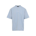 Light Blue Round Neck Logo T-Shirt 1
