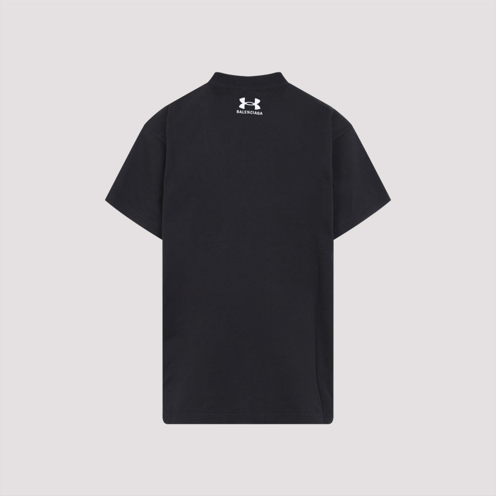 Black Logo-Embroidered T-shirt 4